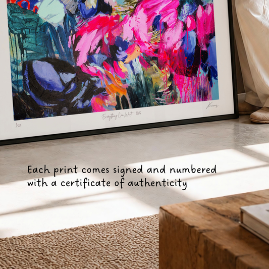 Everything Can Wait - Limited edition print