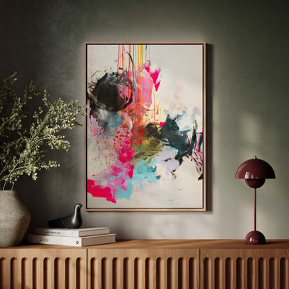 Reach For The Lasers II - Canvas Print