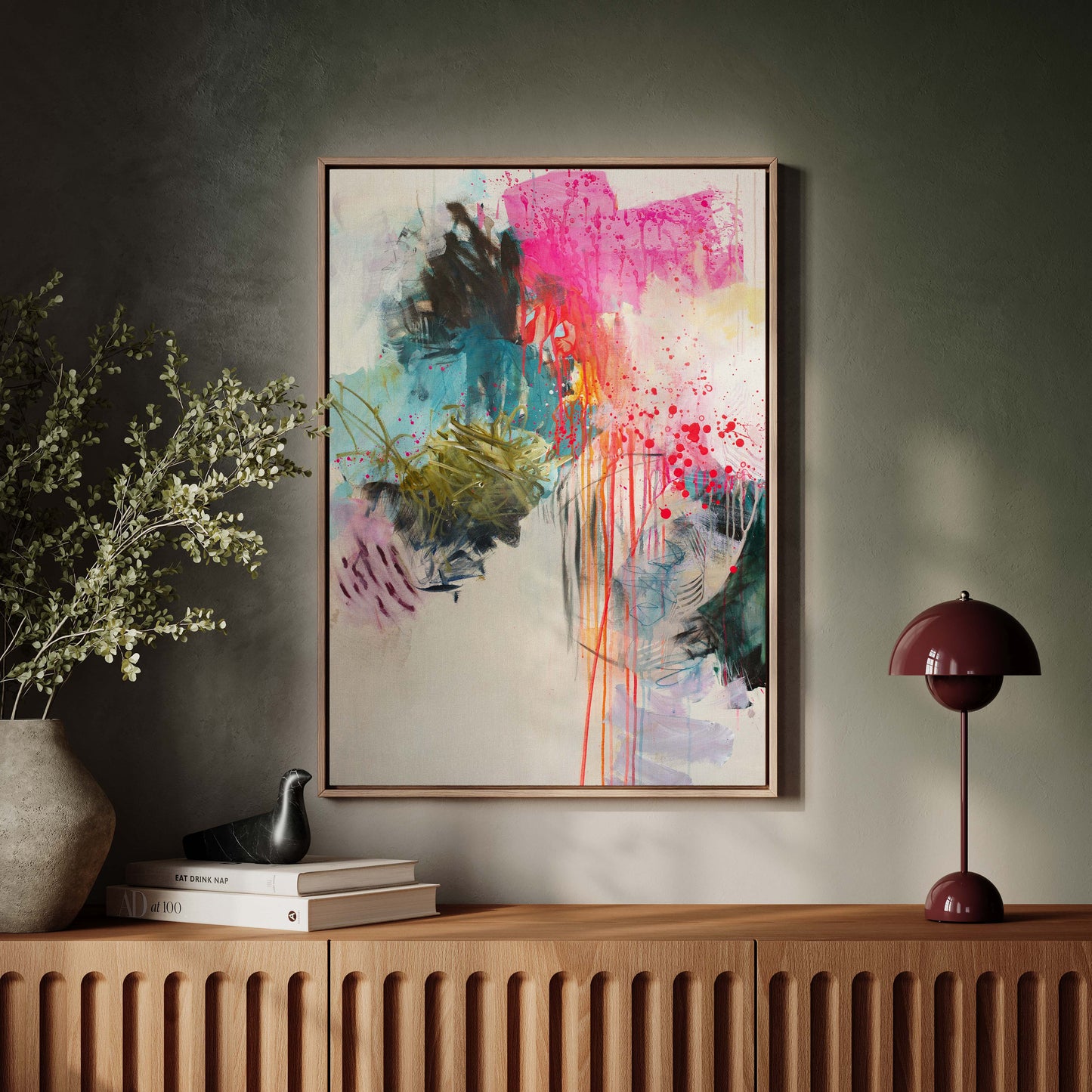Reach For The Lasers I - Canvas Print