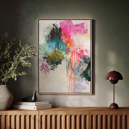 Reach For The Lasers I - Canvas Print