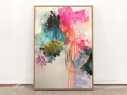 Reach For The Lasers I - Original 84x119cm