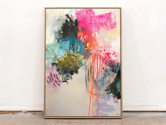 Reach For The Lasers I - Original 84x119cm