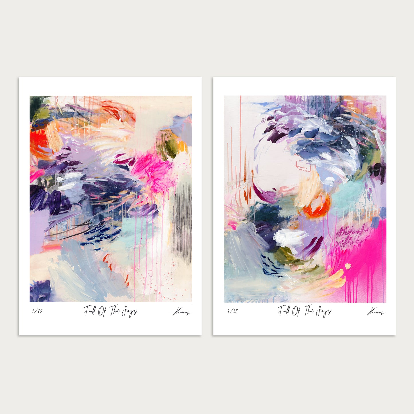 Full Of The Joys - Limited edition prints