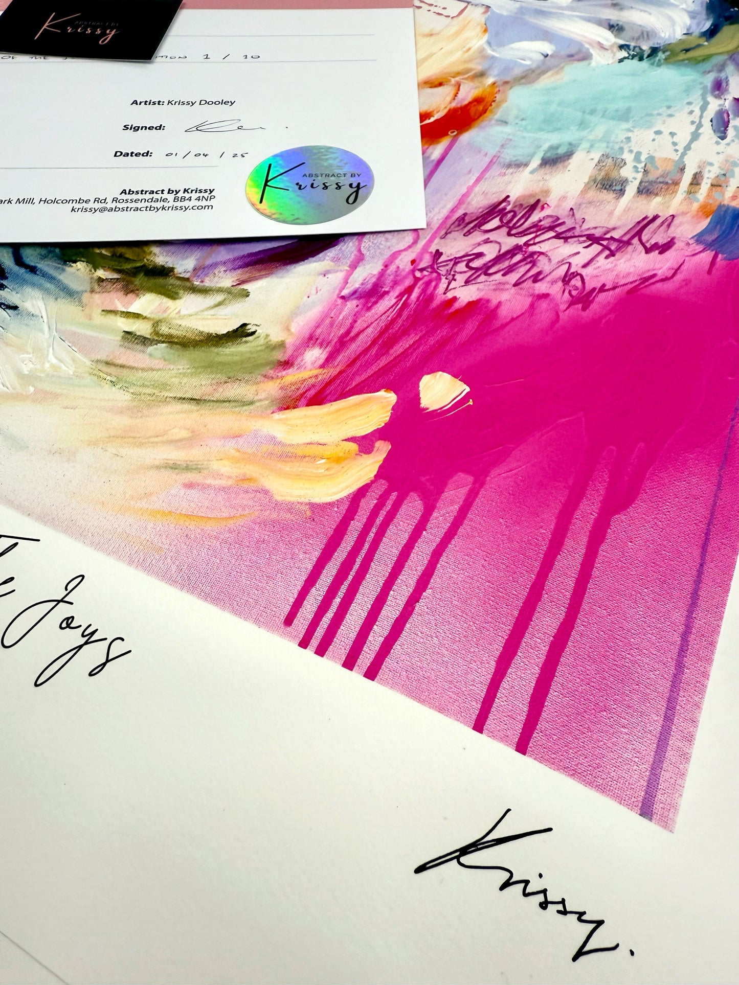 Full Of The Joys - Limited edition prints