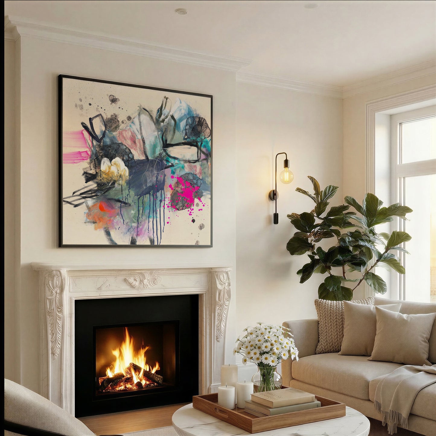 She's Electric I - Limited Edition Canvas Print
