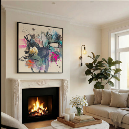 She's Electric I - Limited Edition Canvas Print