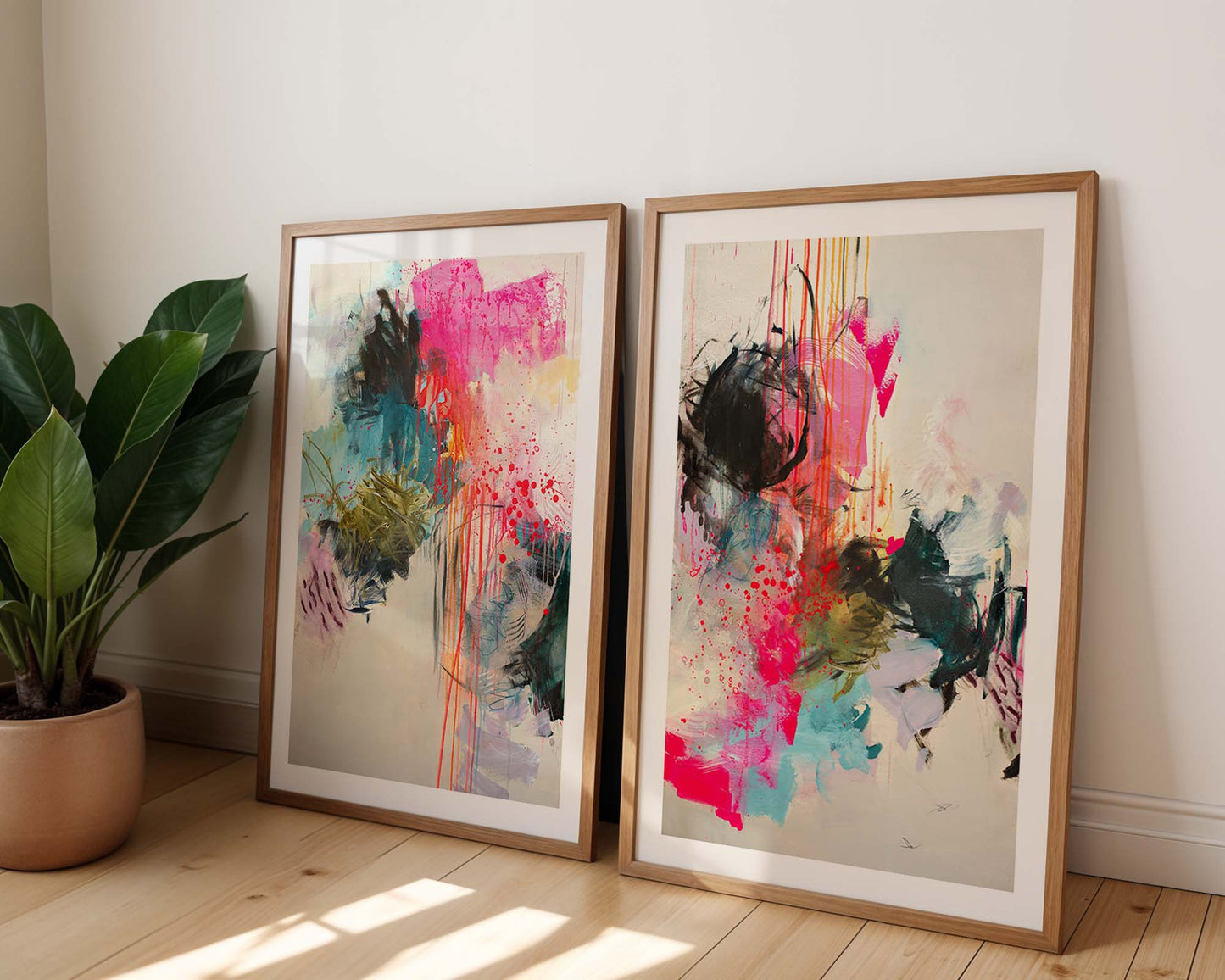 Reach For The Lasers - Paper print duo
