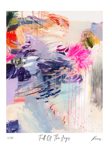 Full Of The Joys - Limited edition prints