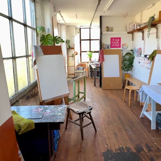 Abstract Art Workshop: The Creative Escape, set in an Inspiring Mill Studio - NEW DATES!