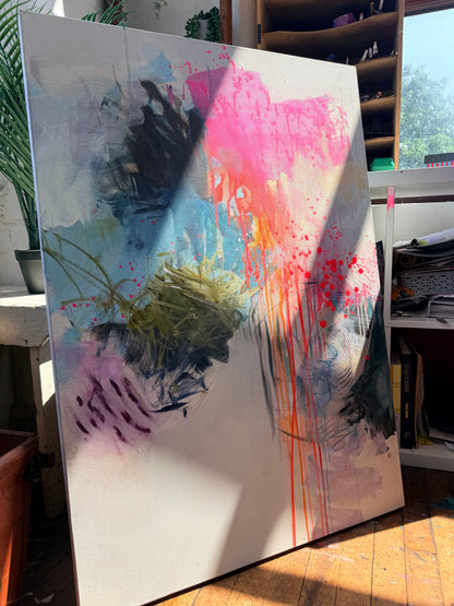 Reach For The Lasers I - Original 84x119cm