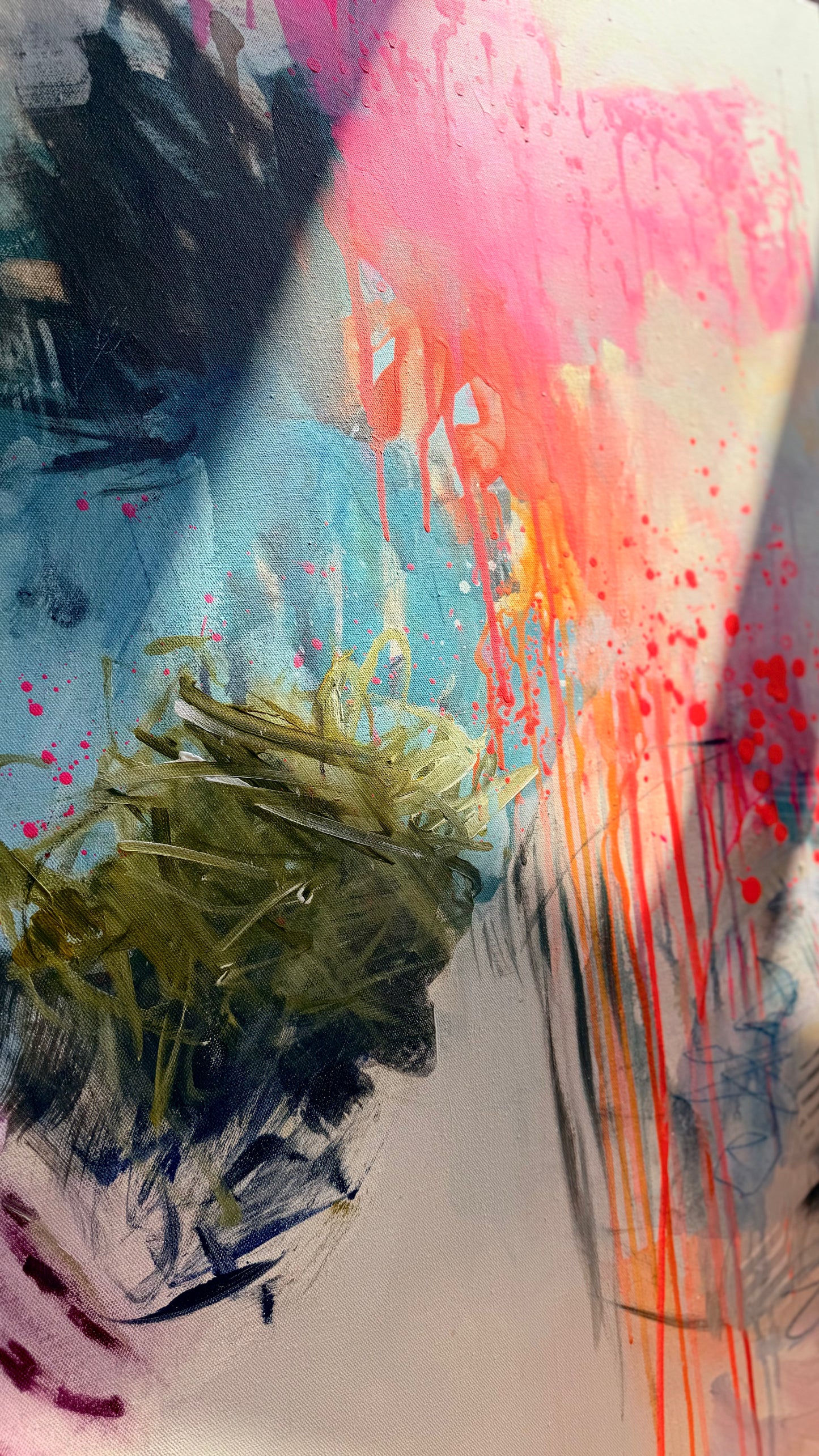 Reach For The Lasers I - Original 84x119cm