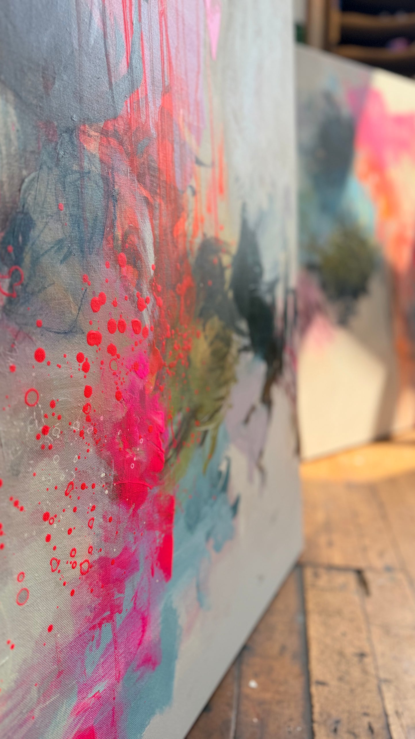 Reach For The Lasers II - Original 84x119cm