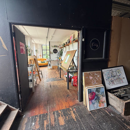Abstract Art Workshop: The Creative Escape, set in an Inspiring Mill Studio - NEW DATES!