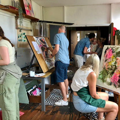 Abstract Art Workshop: The Creative Escape, set in an Inspiring Mill Studio - NEW DATES!