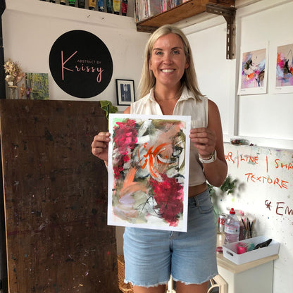 Abstract Art Workshop: The Creative Escape, set in an Inspiring Mill Studio - NEW DATES!