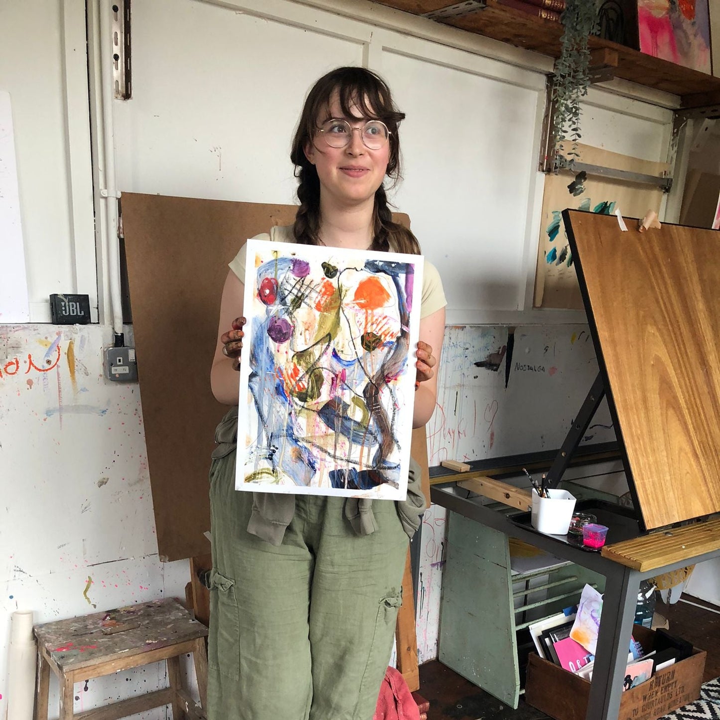 Abstract Art Workshop: The Creative Escape, set in an Inspiring Mill Studio - NEW DATES!