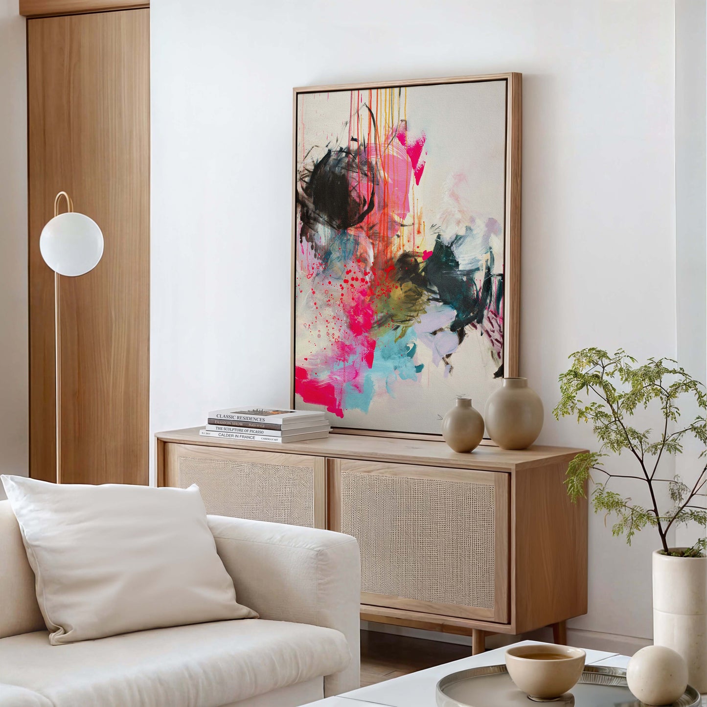 Reach For The Lasers II - Canvas Print