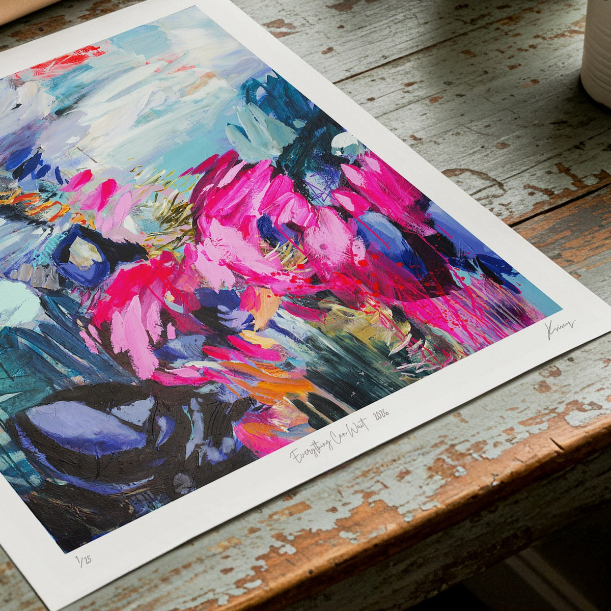 Everything Can Wait - Limited edition print