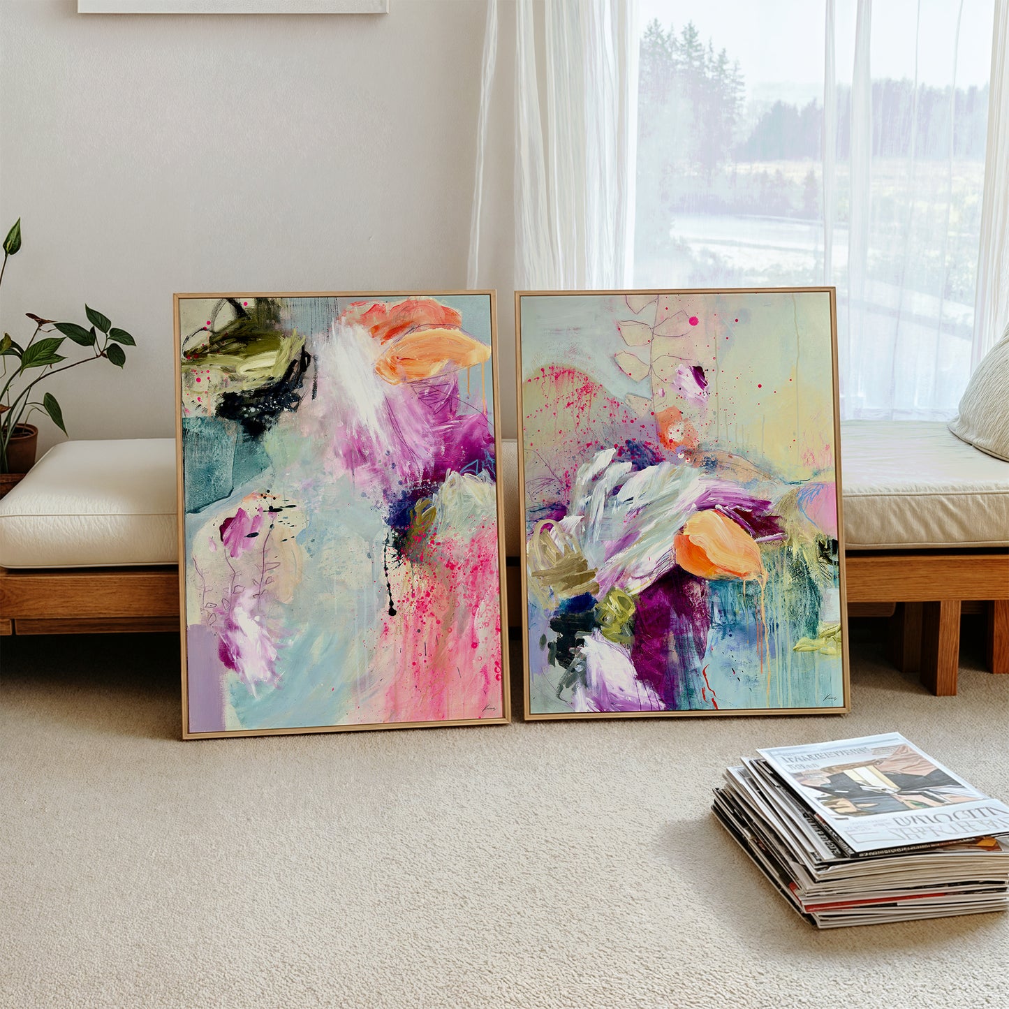 The Sun's Coming Out - Original 59.4x84.1cm